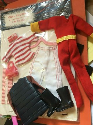 Star Trek And Barbie Type Clothes Hong Kong Made Vintage " Copies " 1960 