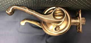 Schlage Keyed Entry Lockset - Antique Brass - Flair F51 FLA 2