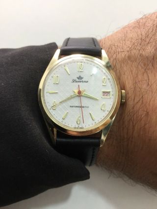 Vintage Lucerne Mechanical Men Wristwatch Swiss Made