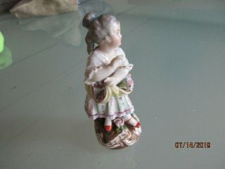 porcelain figure of a girl germany. 3