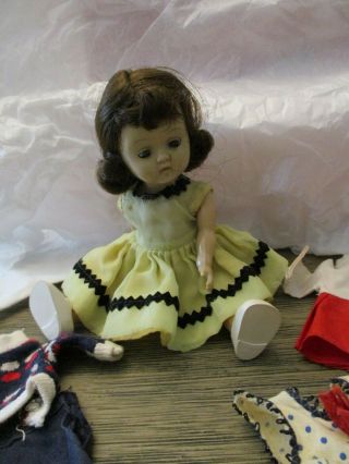 VINTAGE COSMOPOLITAN Walker GINGER DOLL and tagged dress clothes 2