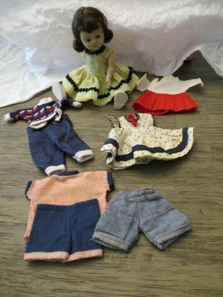 VINTAGE COSMOPOLITAN Walker GINGER DOLL and tagged dress clothes 3