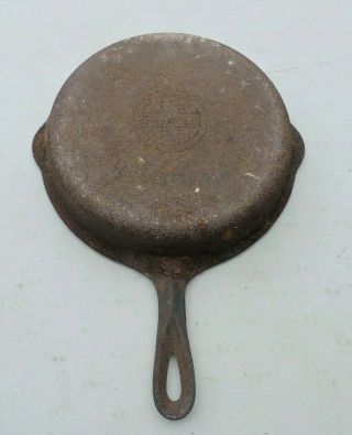 Antique Griswold Cast Iron Skillet,  8? With Lip,  Needs Cleaned,  (ve)