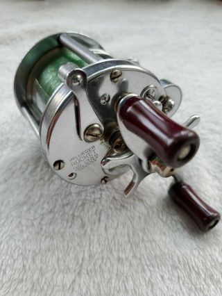 Outstanding Vintage Pflueger Rocket No.  1355 Casting Reel Made In Usa