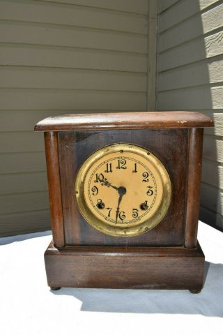 Antique Haven Mantel Clock Movement And Chime Bar Offered