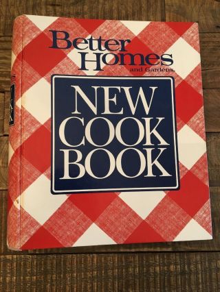 Vintage 1989 Better Homes And Gardens Cookbook 10th Edition 5 Ring Binder Ex