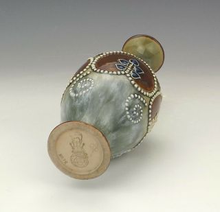 Antique Royal Doulton Stoneware - Art Nouveau Vase - Lovely 5
