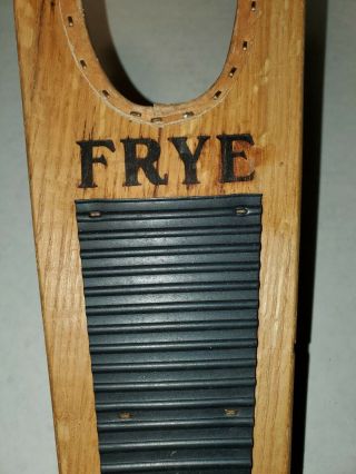 Frye Boots Since 1893 Vintage Antique Wooden Western Boot Jack REMOVER Cowboy 2