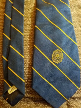 Sons Of The American Legion Tie Blue Gold