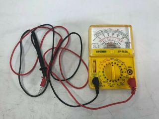 Sperry Sp - 152a Multimeter Tester With Leads