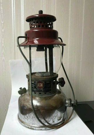 Vintage Agm Gas Lantern - Model 3016