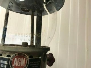 Vintage AGM Gas Lantern - Model 3016 3