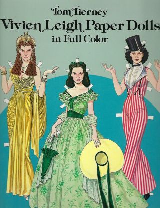 Vivien Leigh,  Paper Dolls In Full Color,  Tom Tierney,