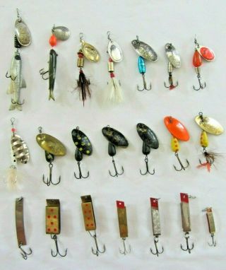 21 Trout Spinners By Mepps,  Panther Martin And Duper