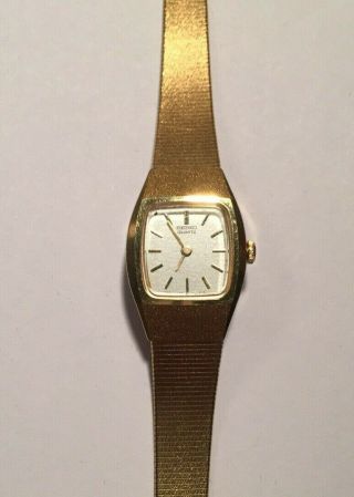 Vintage Ladies Seiko Cocktail Quartz Watch 5n4846 (1995)