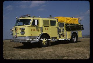 York City Engine 65 1980 American La France Pumper Fire Apparatus Slide