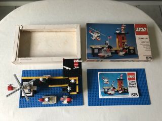 Lego Vintage Coast Guard Station Set 575