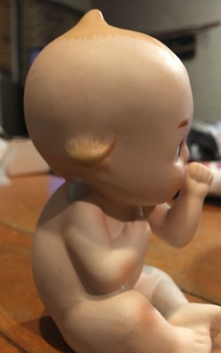 Vintage Baby Kewpie Cupie Doll Ceramic Figurine Japan Bisque Porcelain Thumb 5