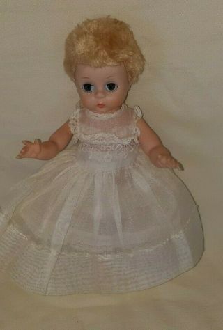 Vintage Madame Alexander Blonde Little Genius Doll Exc.  $18.  99