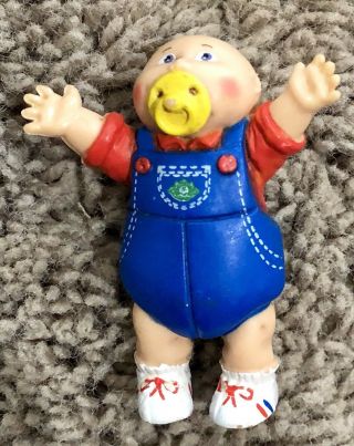 Vintage Cabbage Patch Rubber Figure With Pacifier