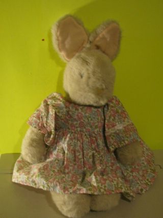 Vintage 1984 Jenny La Hare By Francesca Horlein Pink Bunny Rabbit Doll