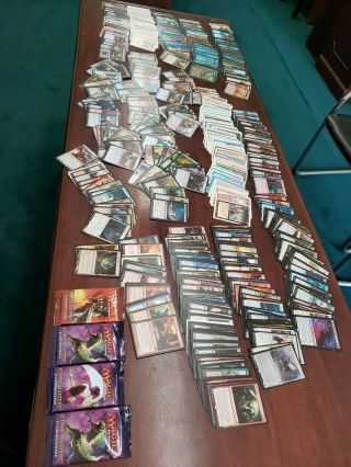 Magic The Gathering Bulk Cards And A Few Booster Packs