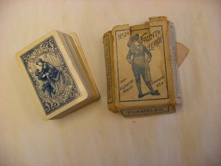 Antique Vtg Tiny Playing Cards By The Us Playing Card Co.  No.  29 Fauntleroy