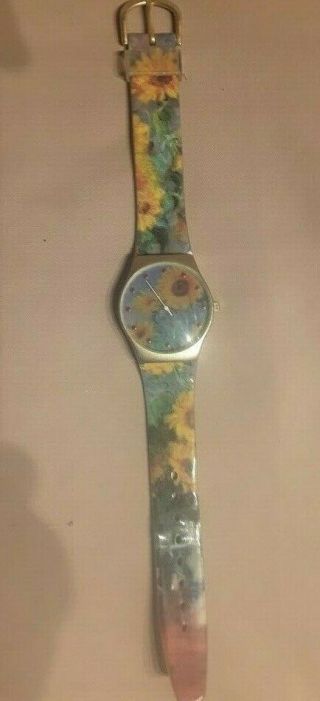 The Metropolitan Museum Of Art Sunflower Wrist Watch Sh
