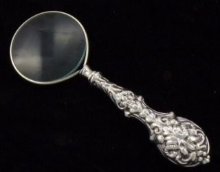 Magnifying Glass With Silver Handle Birmingham 1900