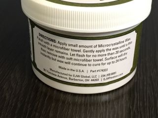 Microcrystaline Wax Polish (8 oz. ) 3