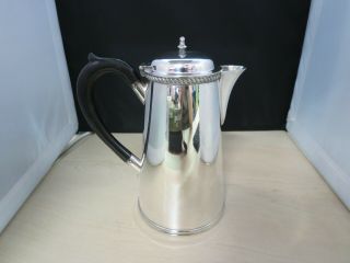 Vintage Monarchy Silver Plate Elkington & Co Coffee Pot - 5b