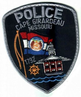 Patch Police Cape Girardeau Mo Missouri