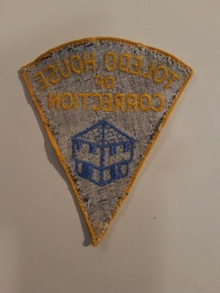 Vintage Prison Guard Patch,  Toledo House of Corrections 2