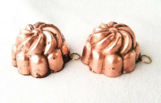 Copper Molds,  2 3/4 