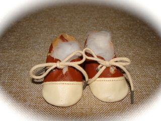 Vintage Terri Lee Doll Oil Cloth Saddle Oxford Shoes For 16 " Doll
