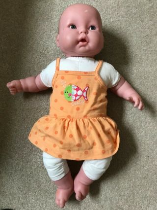 20 " Berenguer Life - Size Baby Doll With Cloth And Vinyl Arms Legs Sweet