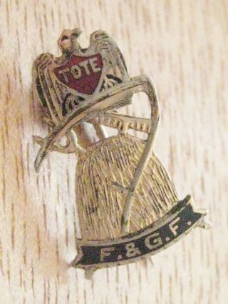 Small Improved Order Of Red Men Pin F.  & G.  F.
