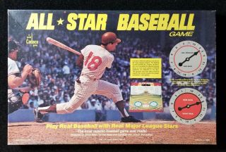 1968 Cadaco All Star Baseball Board Game Vtg Antique Mlb Chicago Illinois