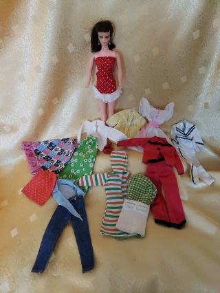 Vintage Barbie Doll Clone And Clothes