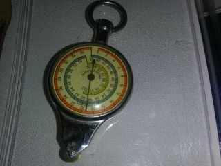 Vintage Compass Nautical Map Measure Tool Well Made In Germany Opisometer