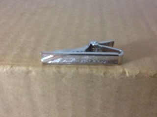 Vintage Set of 3 Silver Tone Bar Tie Clips pre - owned 3 Great Tie Clips MUST HAVE 3