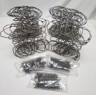 42 Hour Glass Bed Springs,  84 3 " Curly Springs Gray Crafts/wreaths/shabby