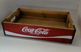 Vintage Coca - Cola Wood Soda Coke Bottle Crate Box Antique Display