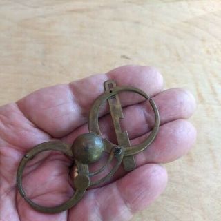 Antique Brass Balance Truing & Poising Caliper Watchmaker Tool 2