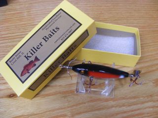 Killer Baits Rusty Jessee Heddon Little Sac Style Glasseye 100 Redwing Blackbird