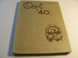 Fresno High School Yearbook,  Fresno,  Ca - Owl 1940