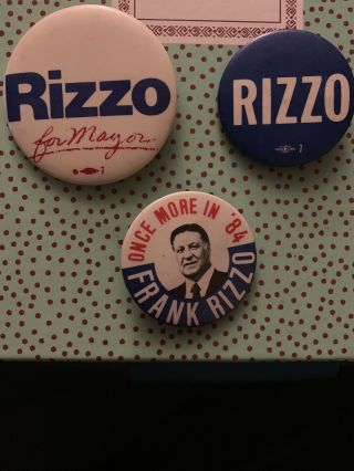 Frank Rizzo ‘84 Pins
