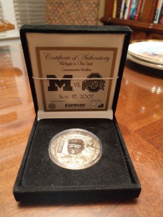 Michigan V.  Ohio State Commemorative Medallion 1197 Limited