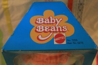 Mattel Baby Beans Orange 7255 Bippy 1974 2