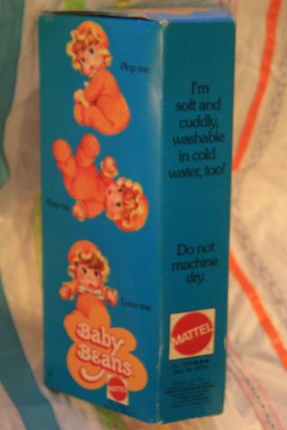 Mattel Baby Beans Orange 7255 Bippy 1974 3